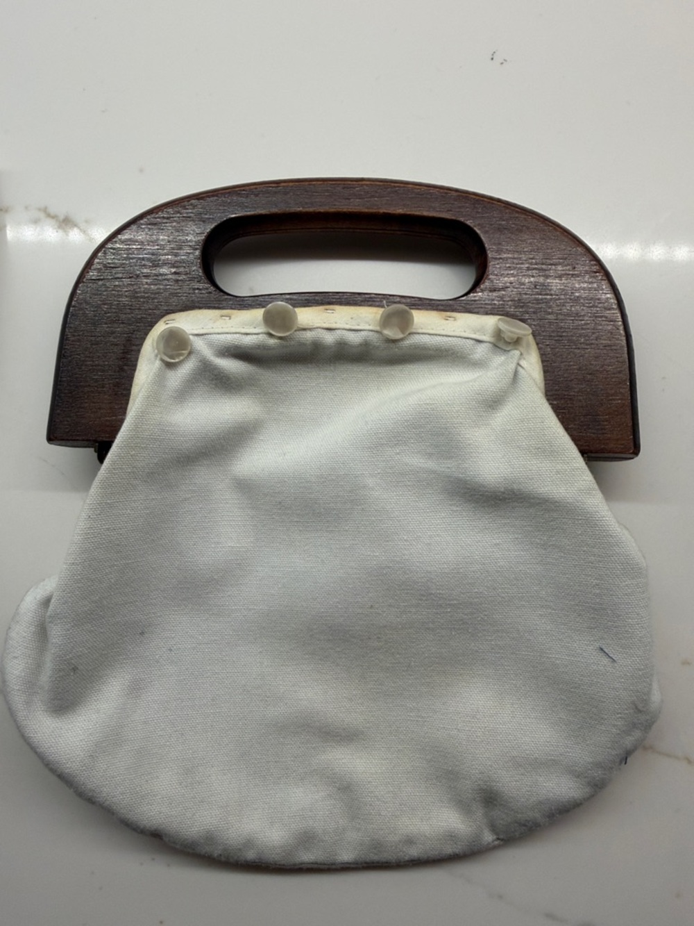 1 Vintage Bermuda Bag Handles JUNIOR size